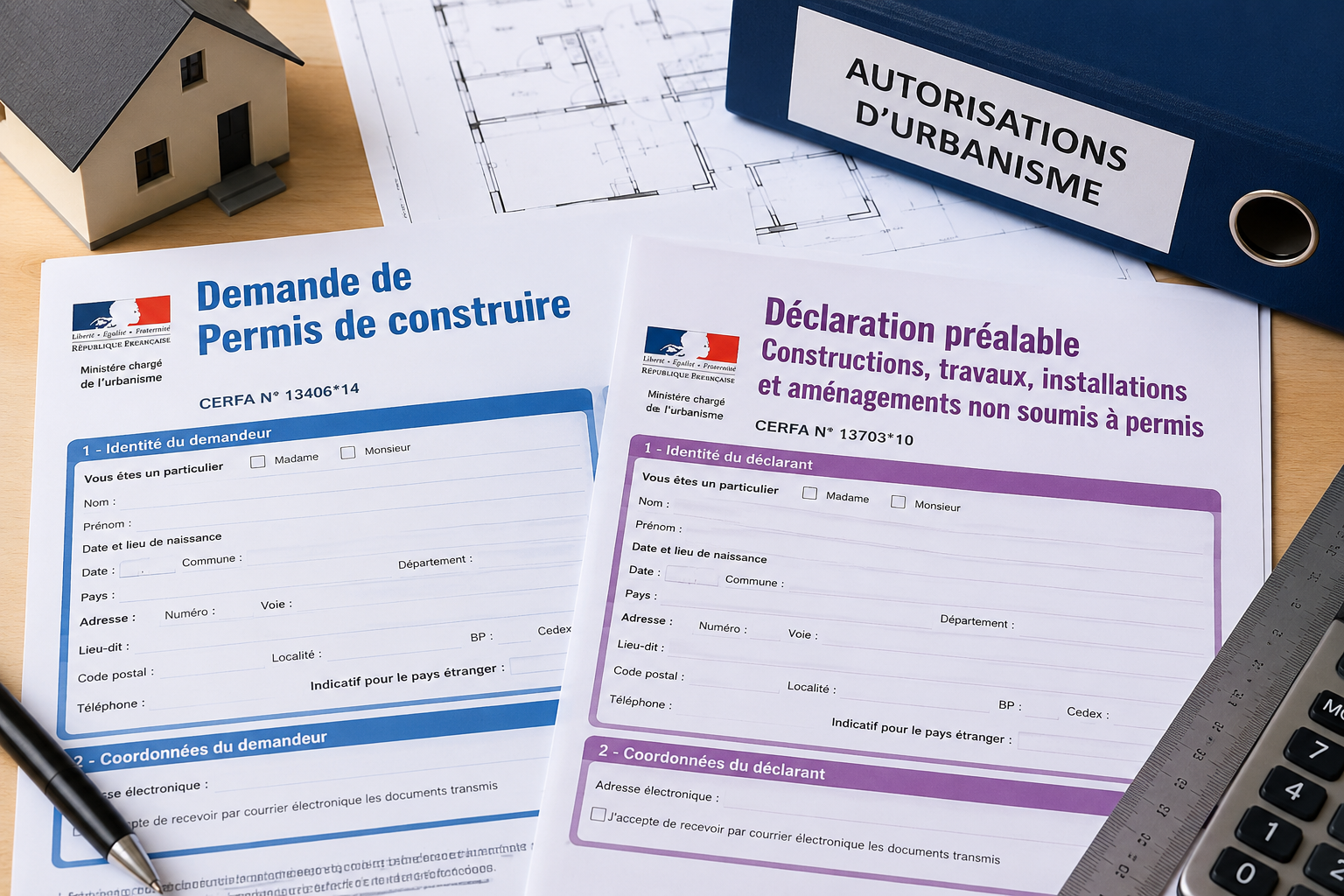 Permis de construire ou déclaration préalable : comment choisir la bonne autorisation ?